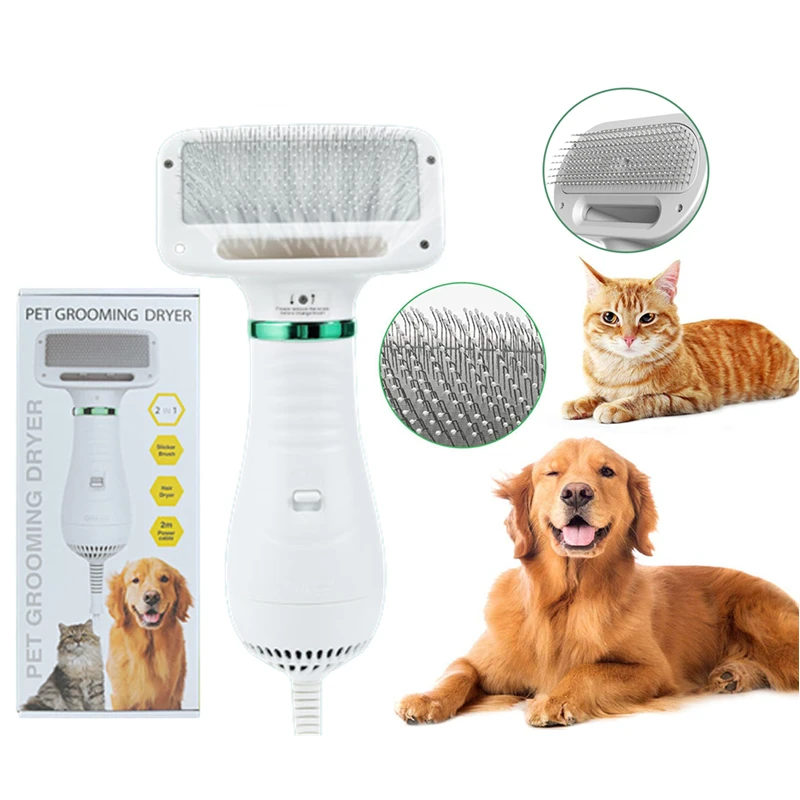 PetCatDogHairDryerandStraighteningBrushBath2In1professional