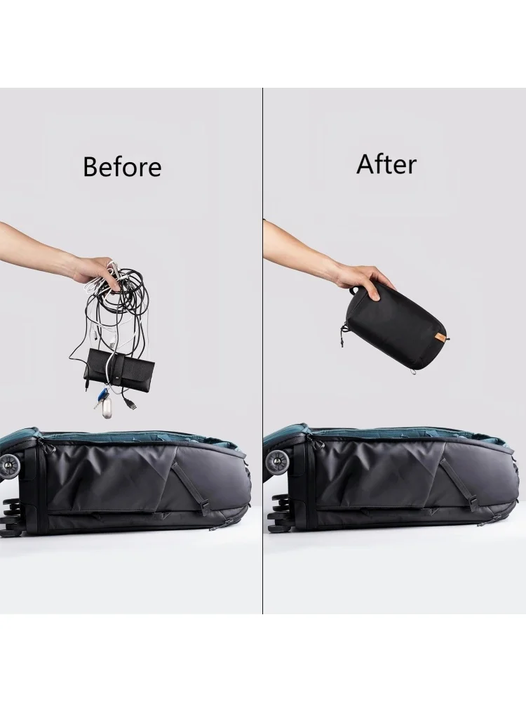 Borsa Organizer PGYTECH Tech Impermeabile per Piccoli Elettronici, Cavi e Batterie per Telefoni - immagine 4