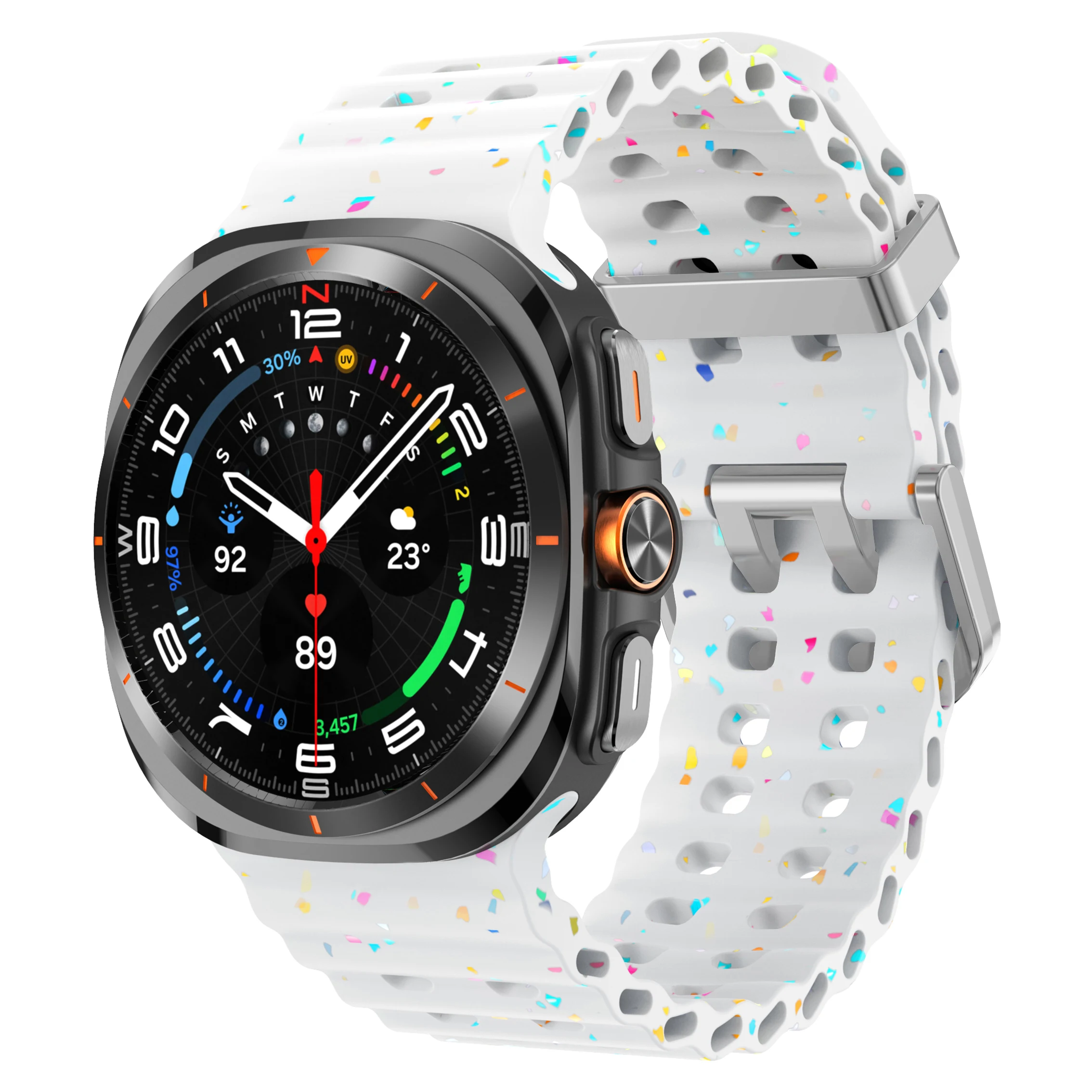 Silicone Breathable Marine Strap Wristband Bracelet