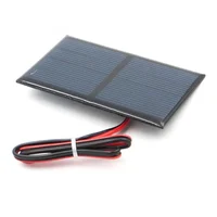 Panneau solaire 1V 2V 3V 4V 4.5V, Mini petit Kit de Module de panneau solaire, chargeur de batterie solaire multifonctionnel en silicone pour planche de jouets de bricolage 5