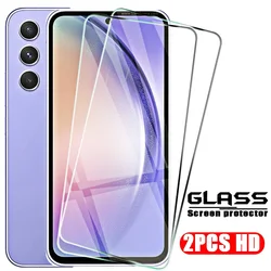 Premium Tempered Glass Screen Protector - 4 - Pack - A04E (2Pcs HD)