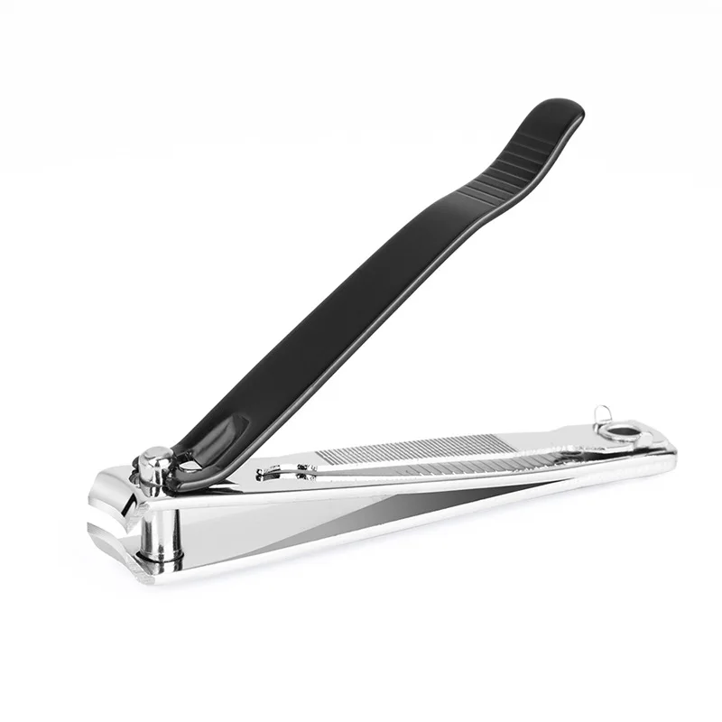 Nail Clipper Stainless Steel Anti Splash Fingernail Cutter Manicure Nail Cutter Thick Hard Toenail Scissor Pedicure Trimmer