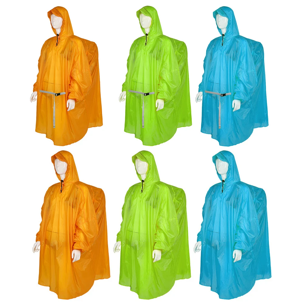 Fishing Adult Raincoat Drawstring Adjuster Ultralight Drawstring Adjuster Poncho Approx Cm Inch Adult Raincoat