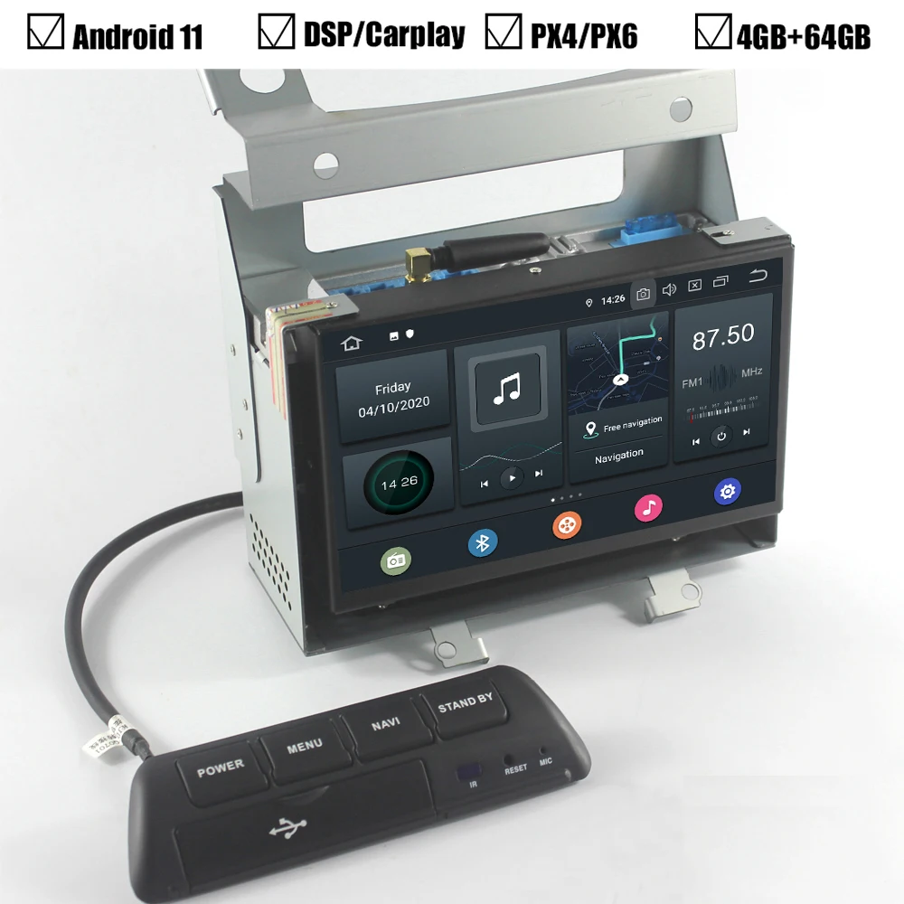 Car Gps Player 7 Inch Android 11 Navigation Multimedia For Land Rover