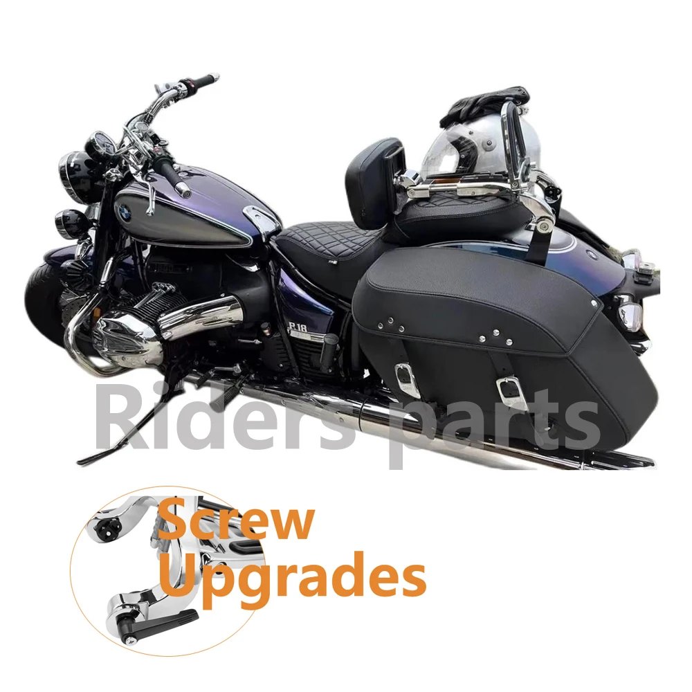 

Для BMW R18 Bagger RTC аксессуары для мотоциклов Сисси-бар многофункциональная спинка пассажира водителя со складной багажником