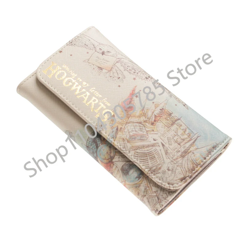 Portafoglio Mago Fantasia Figurine Portamonete Portamonete Portacarte Portafogli Cosplay femminile Borsa per soldi Portamonete in pelle PU