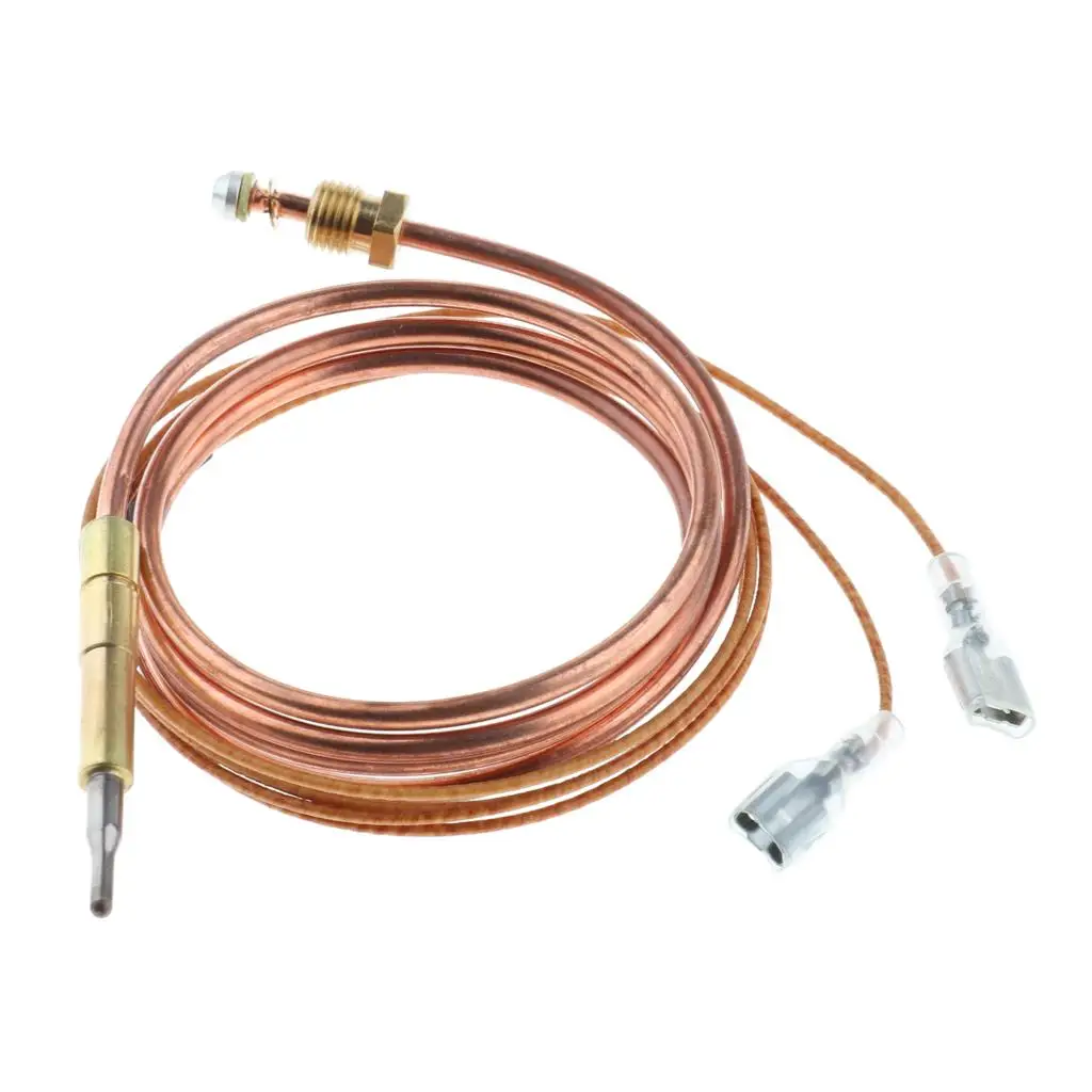 42" Fireplace Thermocouple Heater Replacement Premium Copper Parts for Gas Furnace Boiler Water Heater Fireplace