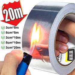 High - Temperature Aluminum Foil Kitchen Tape - Self - Adhesive, Greaseproof, Mold & Moisture Resistant Stickers for Cooktops & Countertops