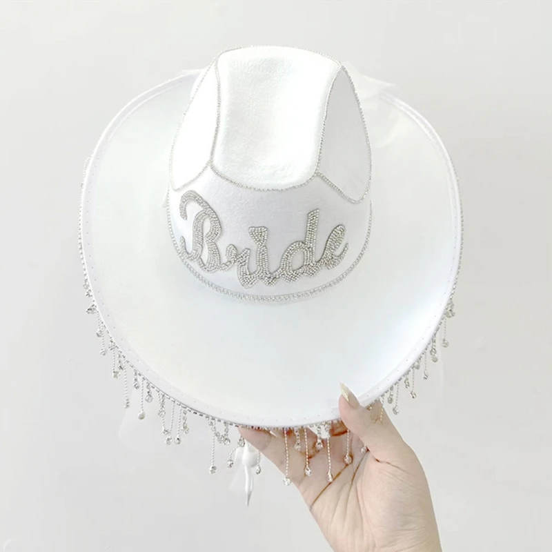 

Tassel Cowboy Hat Bachelorette Party Hat Bride Cowboy Hat Tassel Cowgirl Hat Bride Cowgirl Hat Bridal Party Dropship