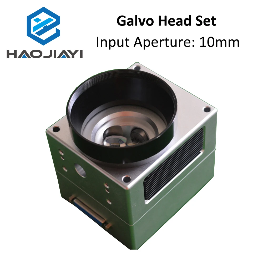 

HAOJIAYI 1064nm Fiber Laser High Speed Scanning Galvo Head SG7110 Input Aperture10mm Galvanometer Scanner with Power Supply Set