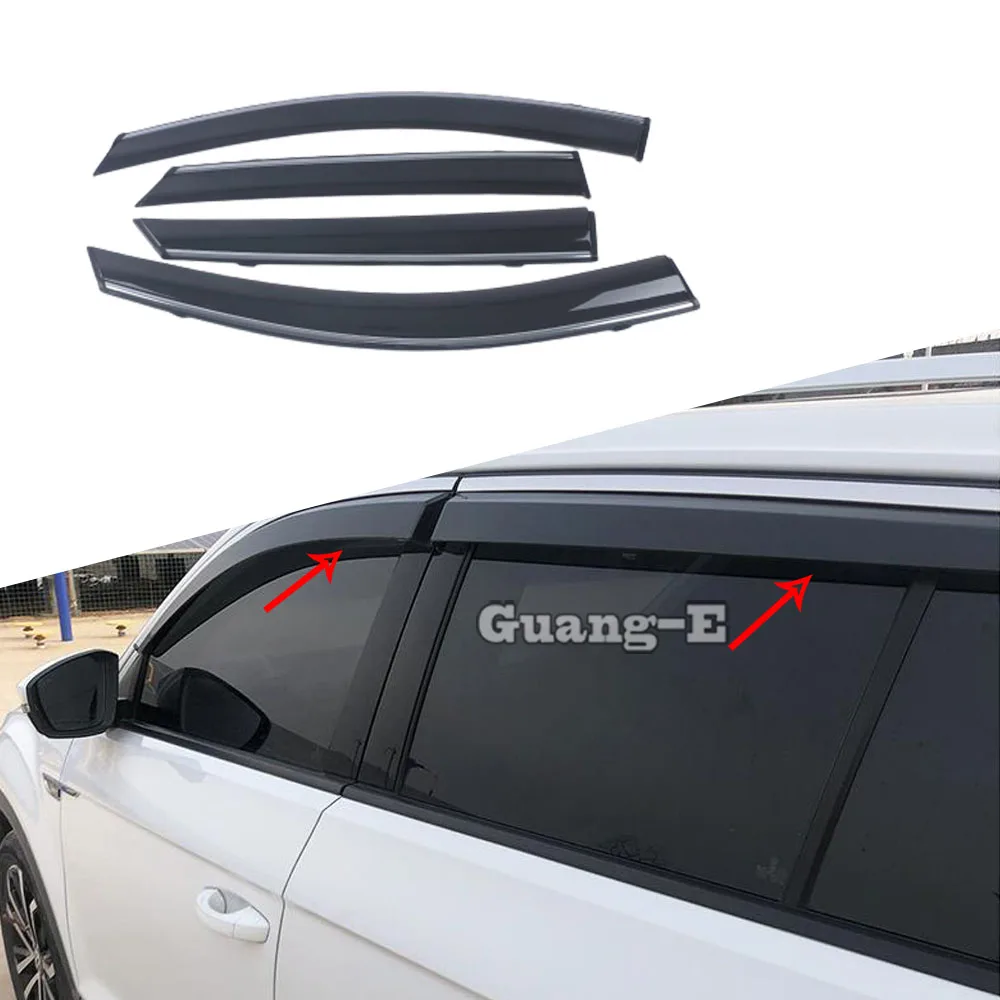 

For Cadillac XT5 2016 2017 2018 2019 2020 2021 2022 2023 Car Window Visor Sun Shade Rain Guard Trim Auto Exterior Accessories