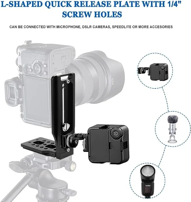 Universal Quick Release L Bracket Plate