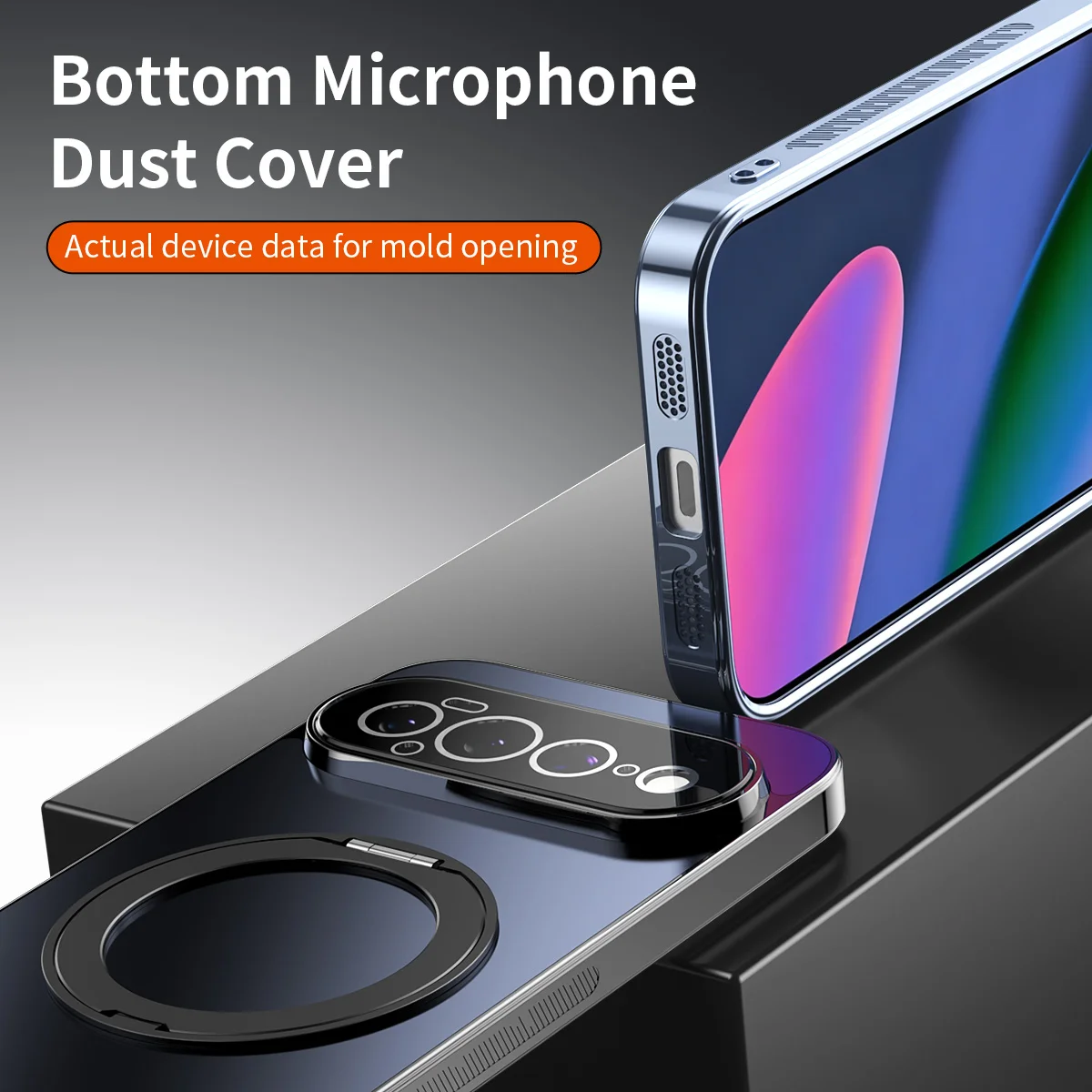 Magnetic 360° Rotating Stand Shockproof Phone Case with Magsafe Compatibility
