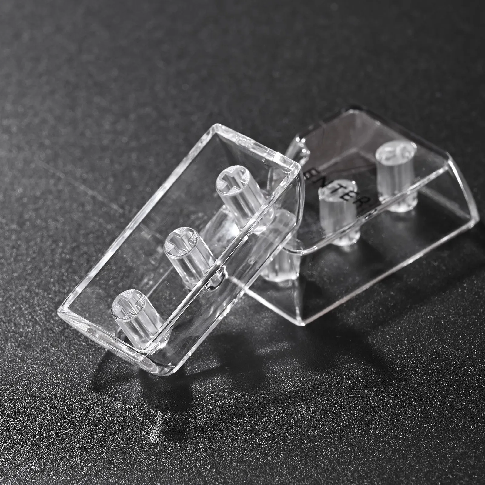 Keycaps Transparentes para Teclado Mecânico Keycaps Retroiluminados para 64 84 96 104 108 Teclas Definir SA Ksa Perfil Cristal Completa - Imagem 2