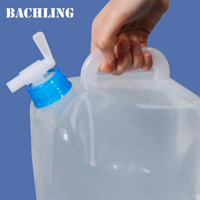 5/10/20L Bucket Tourism Foldable Water Storage Container Drinking Water Tank for Outdoor Travel Picnic Hiking