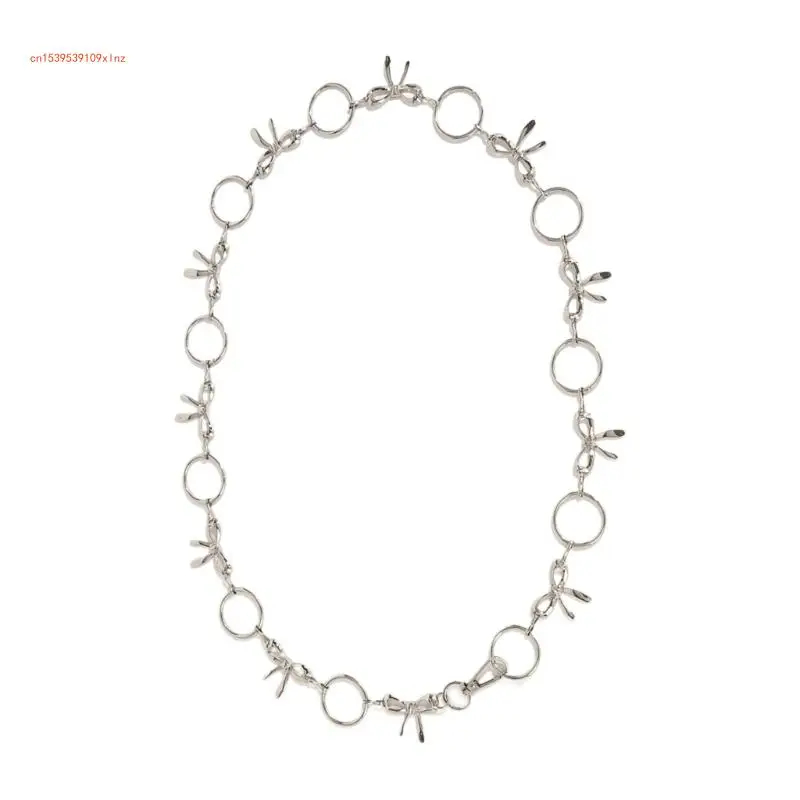 

Belly Chain Bow Waist Chain For Dress Elaborate Chain Belt Waist Chain