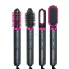 Professional One Step 4 in 1 Cold Hot Blast Button Ionic Hair Brush Dryer Negative Ion Salon Hot Air Brush 1