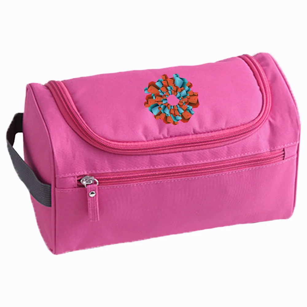 Polyester Men Business Portable Storage Bag Toiletries Organizer Women Travel Cosmetic Bag Hanging Waterproof Wash Pouch