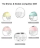 s18 s19 s21 s23 Hands Free Electric Breast Pumps Mother Milk Extractor Portable Breast Pump Wearable Wireless Breastpump 6