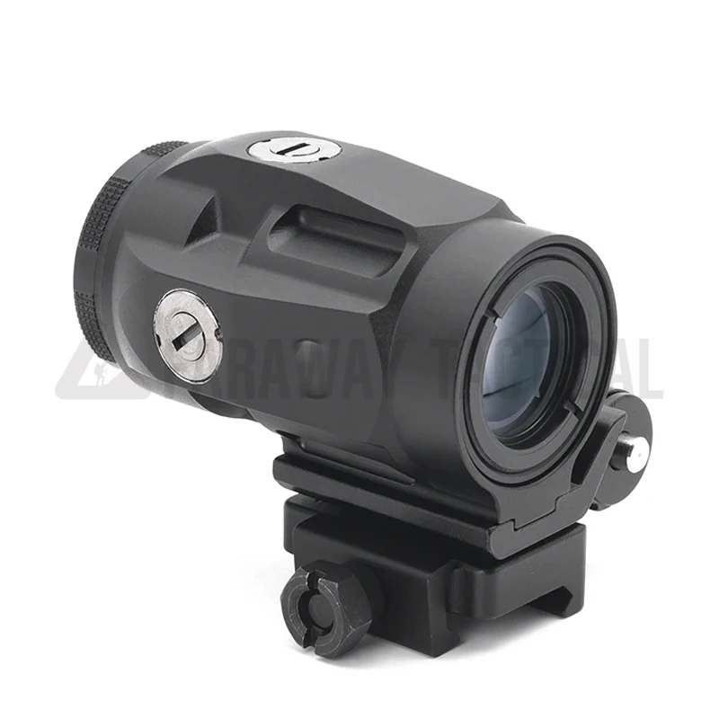 Magnifier 3X Sight with Switch to Side QD Absolute Co-witnessor Lower Third Mount for Red Dot Holographic Sight Full Mark