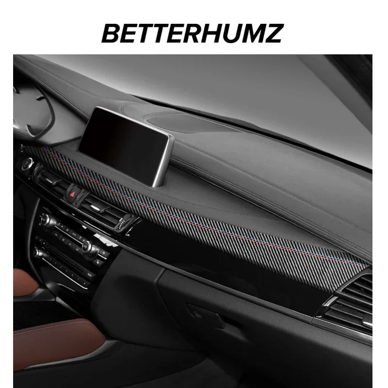 For BMW X5 F15 X6 F16 Made of Alcantara Dashboard Panel Trim