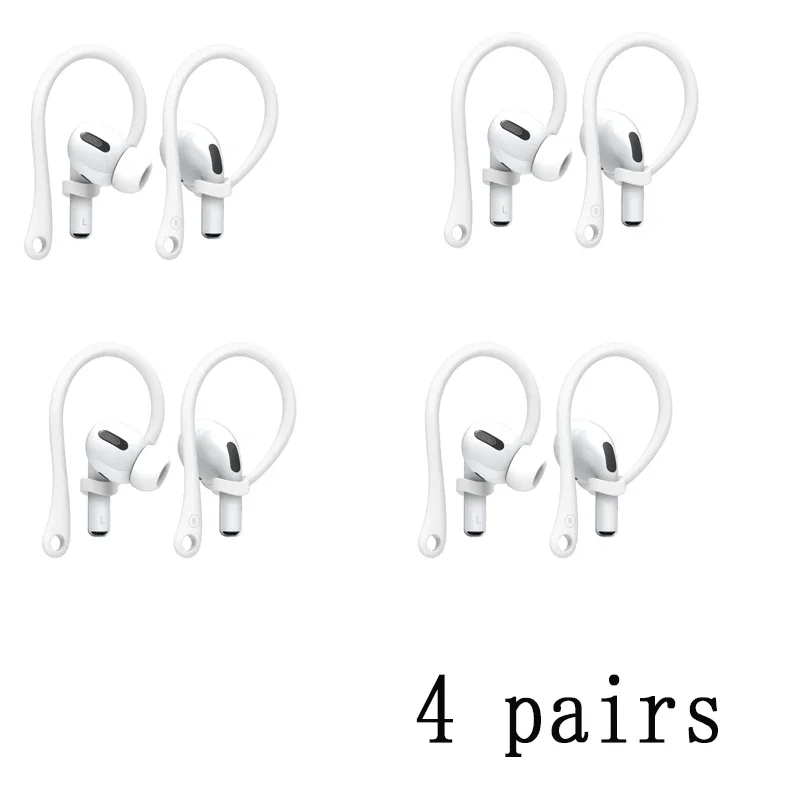 Ergonomic Anti-Slip Ear Hooks for Earbuds (1/2/4 Pairs)