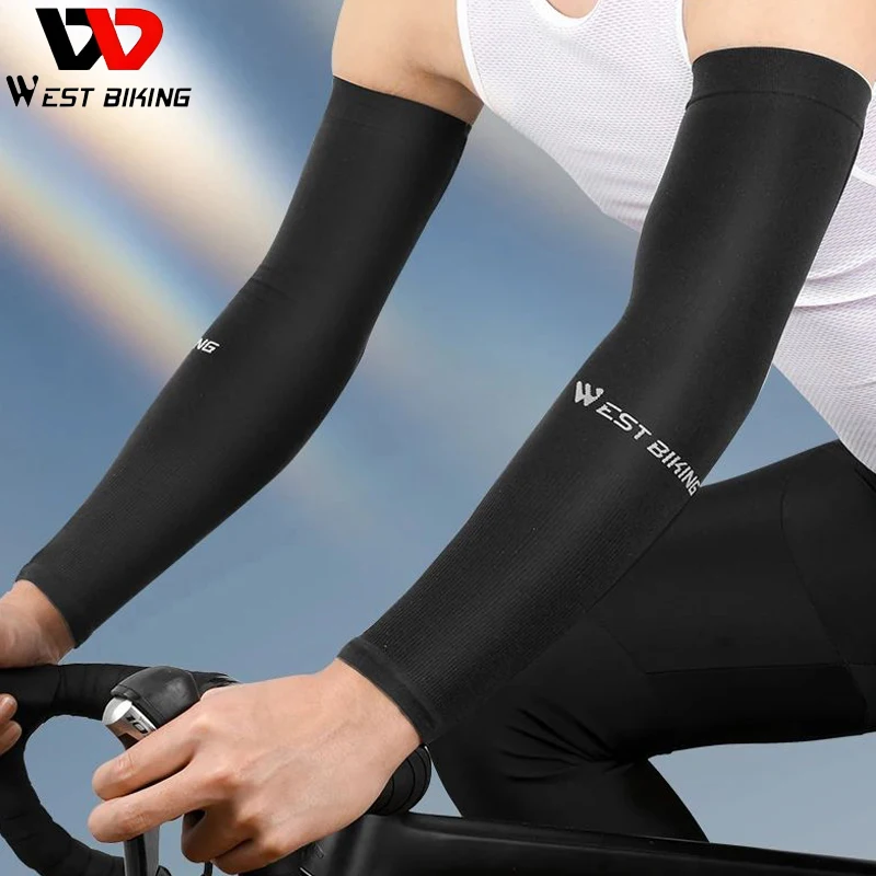Ice Silk Sports Sleeves For Bicycle Outdoor Travel Sun Protection UV Protection Fitness Sports Quick Drying