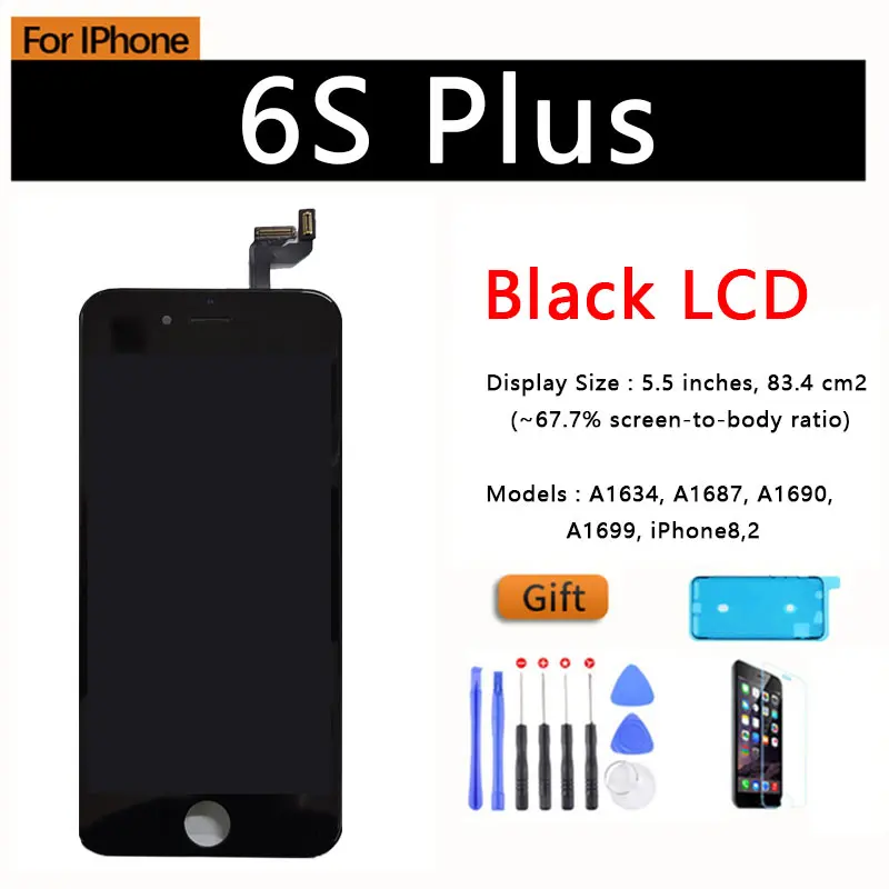 For 6S Plus Black