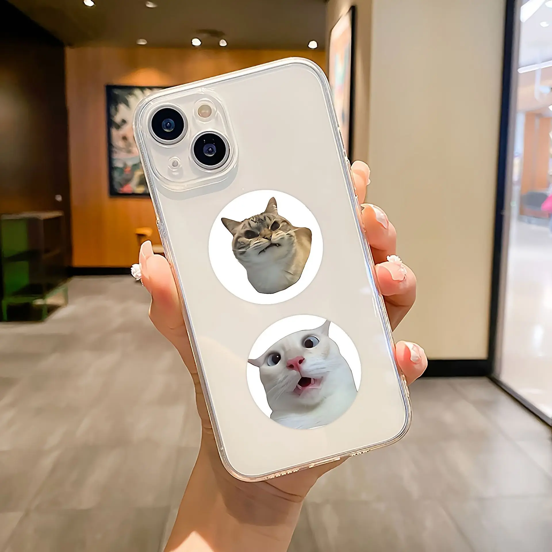 500 Pcs/roll Cat Dog Teacher Reward Sticker Fun MotivationSticker for School Teacher Student Stationery Stickers Kids