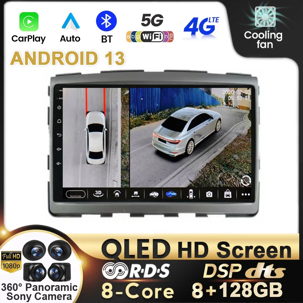 

Автомобильный мультимедийный плеер, стерео-система на Android 13, с 7 "экраном, GPS, для Ssangyong Rodius туризма, Stavic 2013