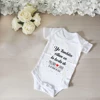 Personalized Baby Bodysuit I Also Attended The Wedding Custom Name Baby Jumpsuit Wedding Toddler Infant Boy Girs Rompers Outfits 2