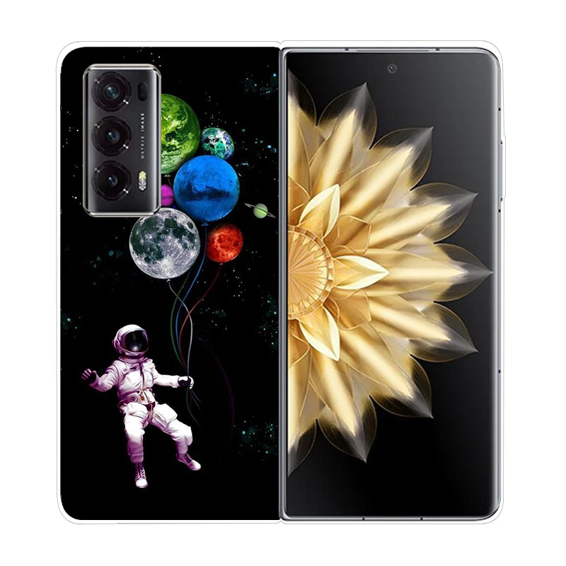 Durable Clear Hard Shell Phone Case - Shockproof & Foldable Design