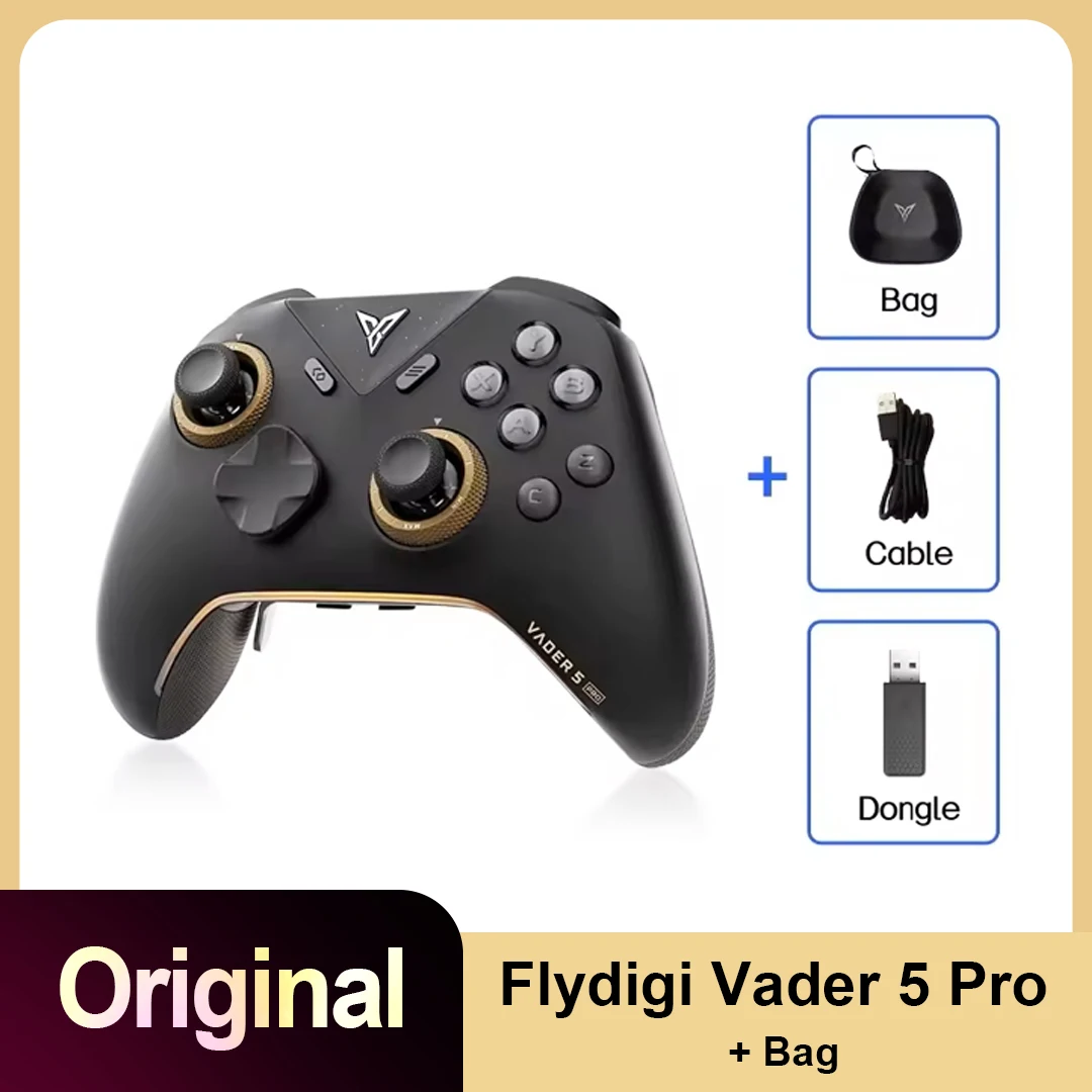 新型 FLYDIGI VADER 5 PRO ゲームコントローラー 新しいFlydigi Vader 5 Proゲーミングコントローラー FORCESWITCH ™ 8