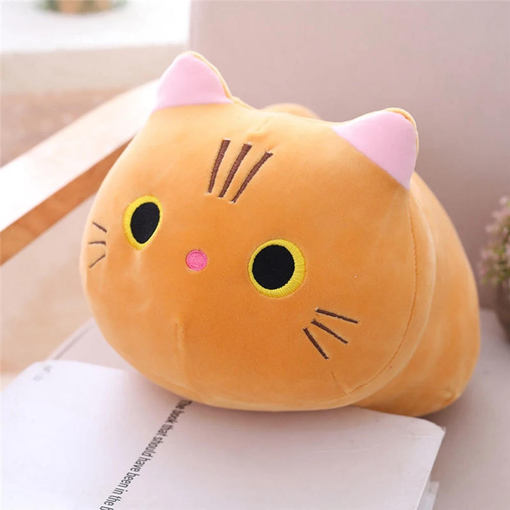 25cm Cute Soft Cat Plush Toy Sofa Pillow Cushion Kawaii Rabbit Cartoon Animal Doll Children's Baby Girl Cute Christmas Gift