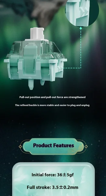 Gateron Magnetic Jade Switch PRO Customized Mechanical Keyboard 