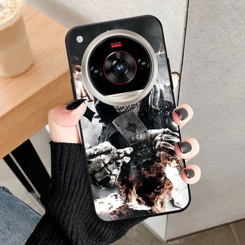 ZTE Nubia Focus 2 Ultra Cool Wolf Lion Silicone Soft TPU Back Cover Case