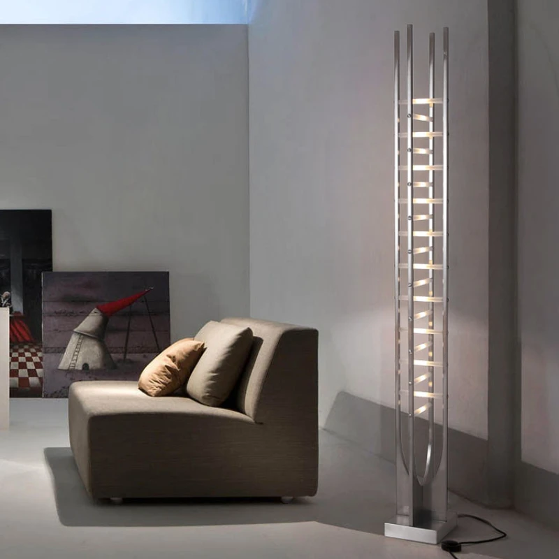 

Light and shadow art decoration art decoration sofa living room net red floor lamp model room retro lamp