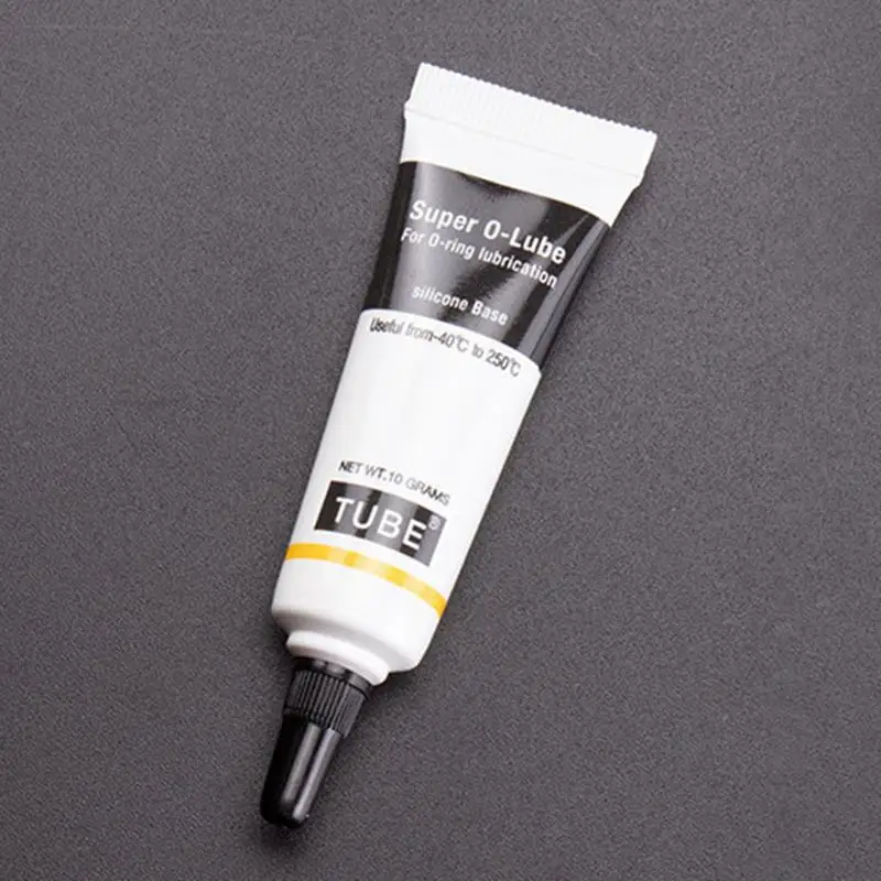 O Ring Silicone Grease 10g Plumbers Valve Lubricant Faucet Lubricant Waterproof Safe Grease Clear Machine for Sealing