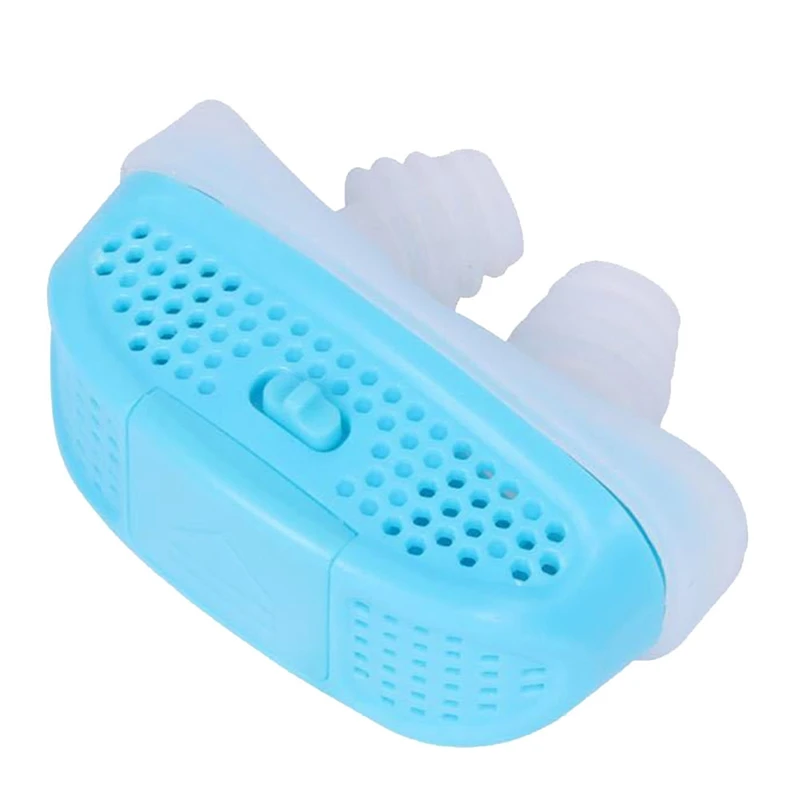 

Electronic Anti Snoring Devices Oxygen Concentrator Snoring Stopper Nose Vent Dilator Sleep Snoring Solution