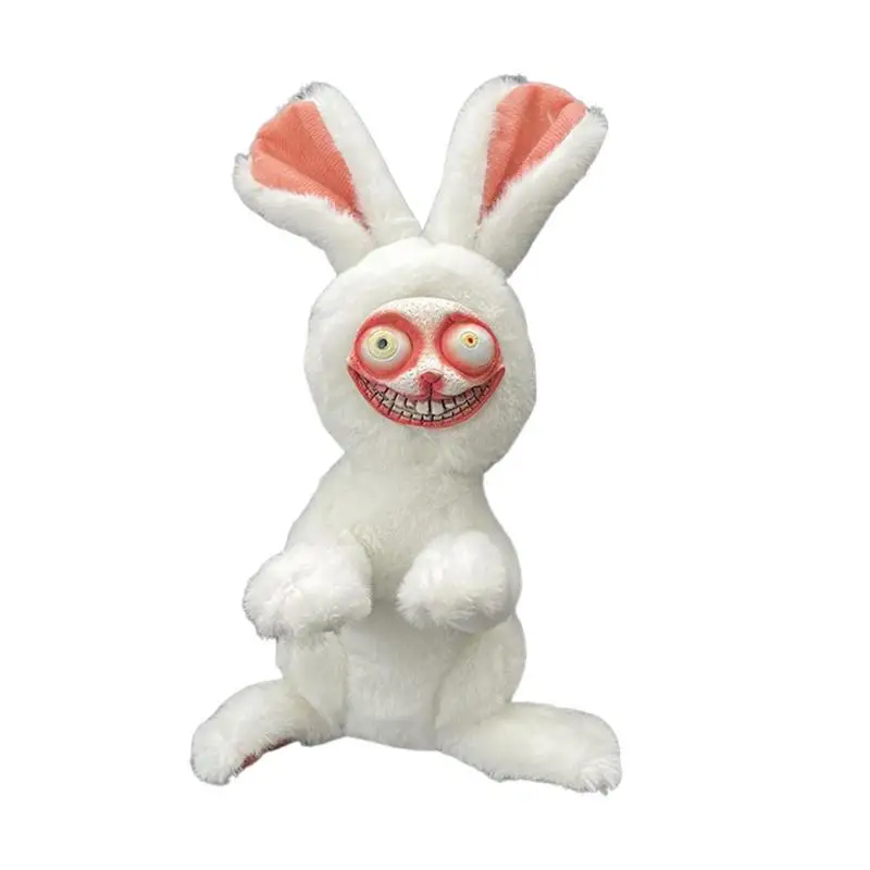 

Плюшевая игрушка-кролик 15 см, креативный ужасный кролик, кукла-орнамент, инновационные животные, кролики, декоративные подарки для мальчиков и девочек