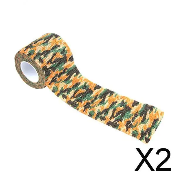 

2x5 см x 4,5 м бионическая Камуфляжная Лента для охоты кемпинга пустынный камуфляж 1
