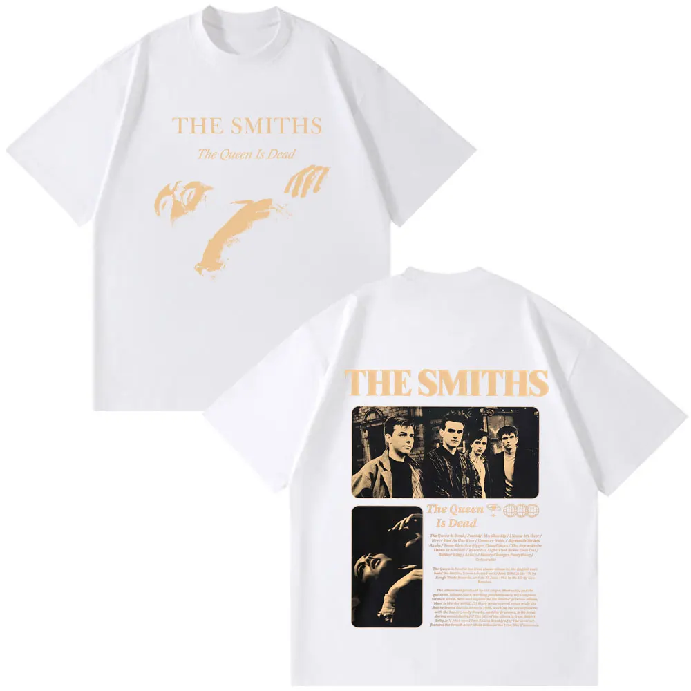 The Smiths The Queen Is Dead Plus Size T-shirts with Short Sleeves