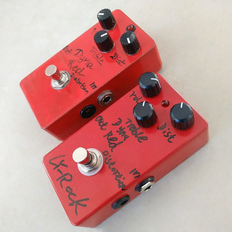 

Ly rock roten verzerrung pedal effektor reine manuelle effektor true original klon