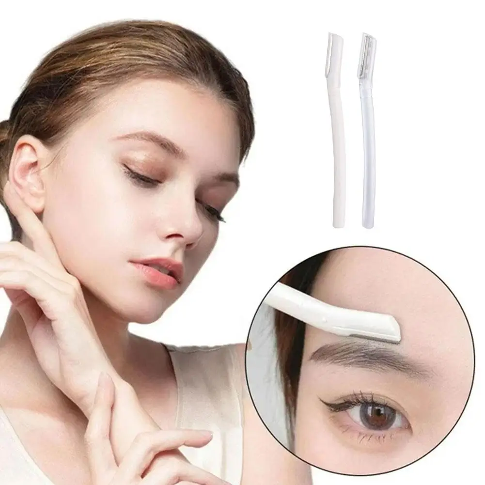Eyebrow Trimmer Shaver Portable Face Razor Eye Brow Safety Removal Epilation Hair Woman Cutters Razor Makeup V2S0