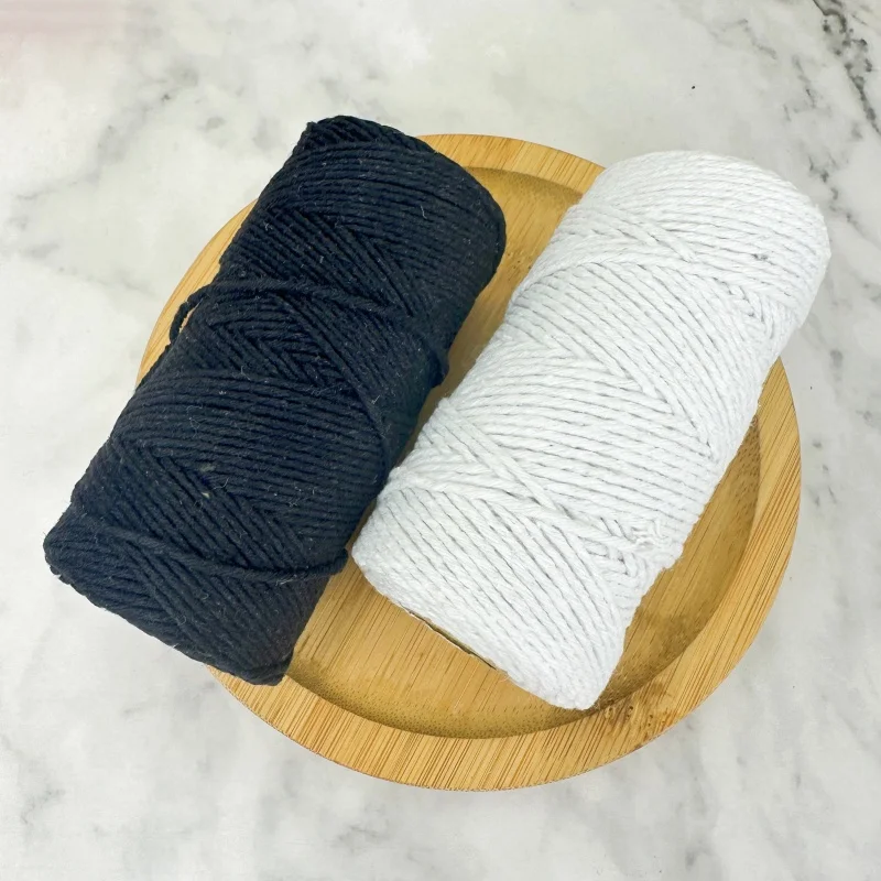 ?   컬러 코튼 코드 꼬임 삼베 끈 공예 크로셰 끈 DIY 홈 웨딩 파티 장식 포장 수제 용품