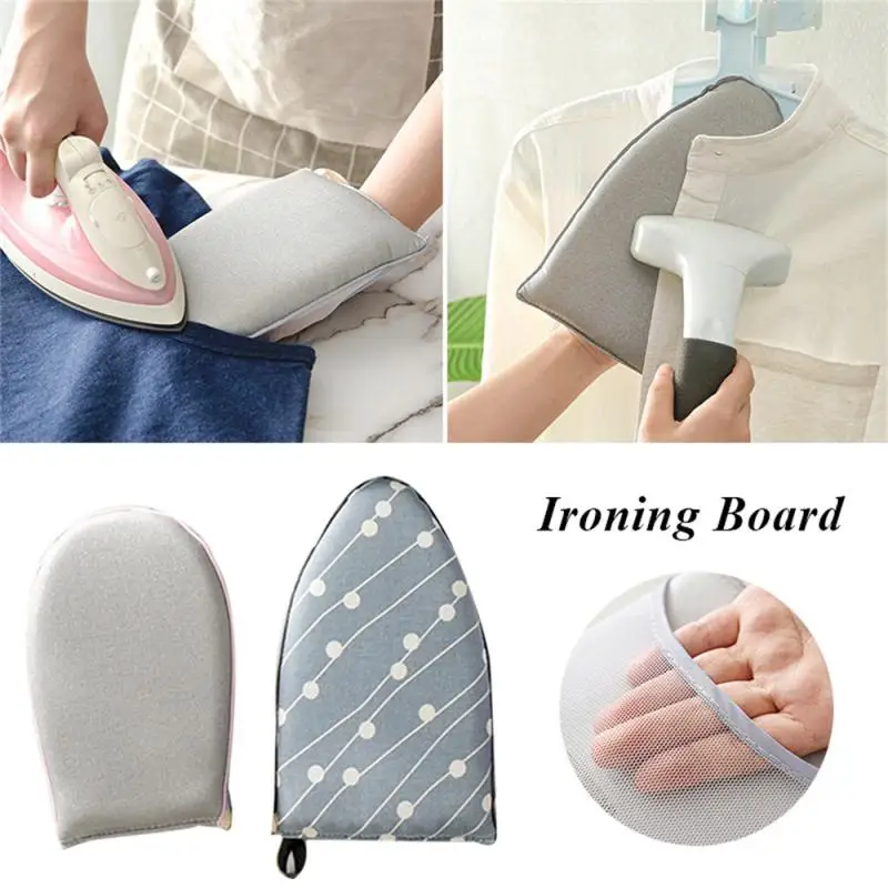Handheld Mini Ironing Pad Heat Resistant Glove For Clothes Garment Steamer  Sleeve Ironing Board Holder PortabLe Iron Table Rack - AliExpress