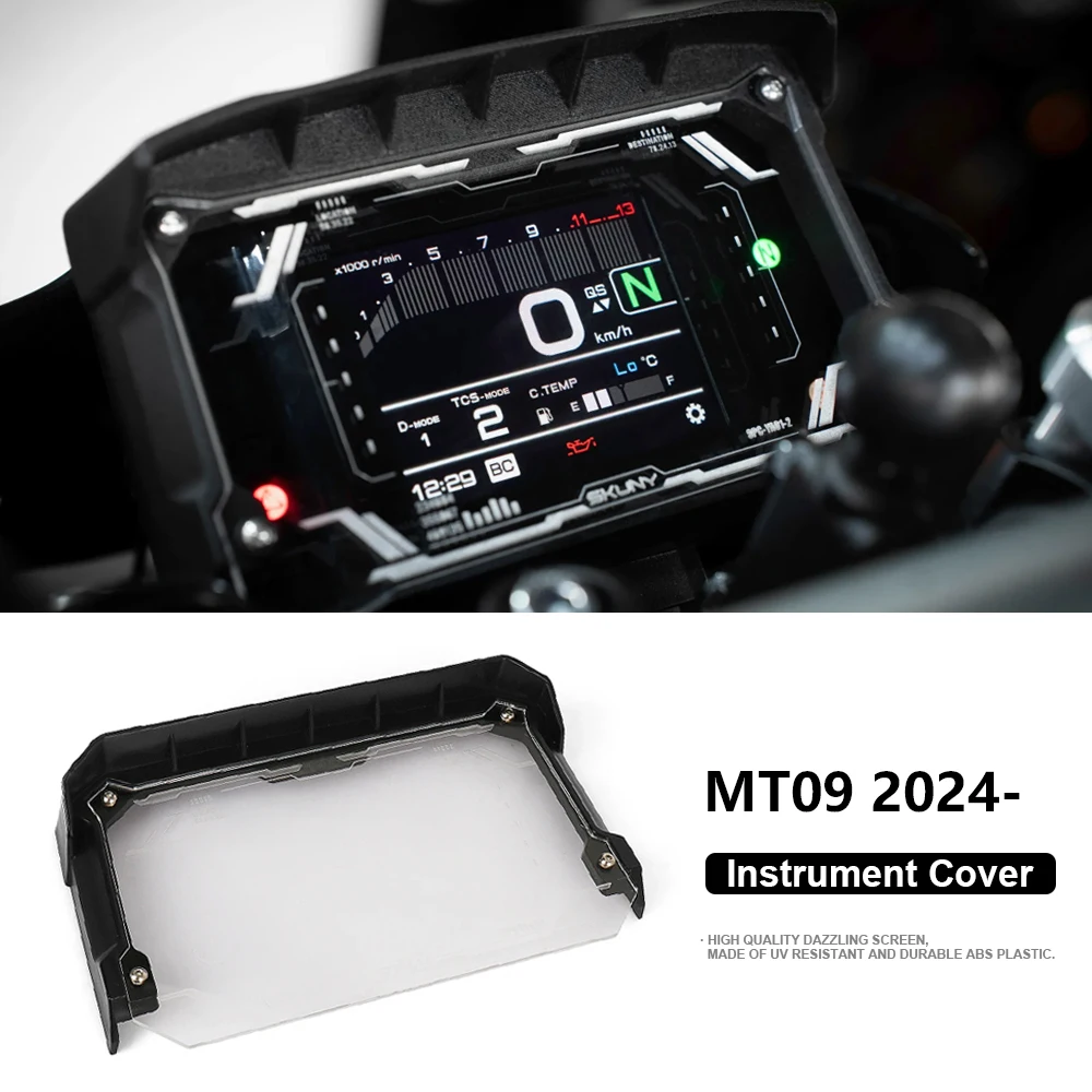Motorcycle instrument cover speedometer guard case gauge odometer tachometer protection for Yamaha MT-09 MT09 MT 09