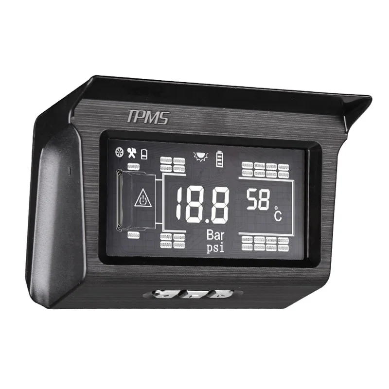 

Шпионские 6-колесные датчики Tpms для грузовика на солнечной батарее, цифровой беспроводной датчик давления в шинах, система контроля давления в шинах, грузовик
