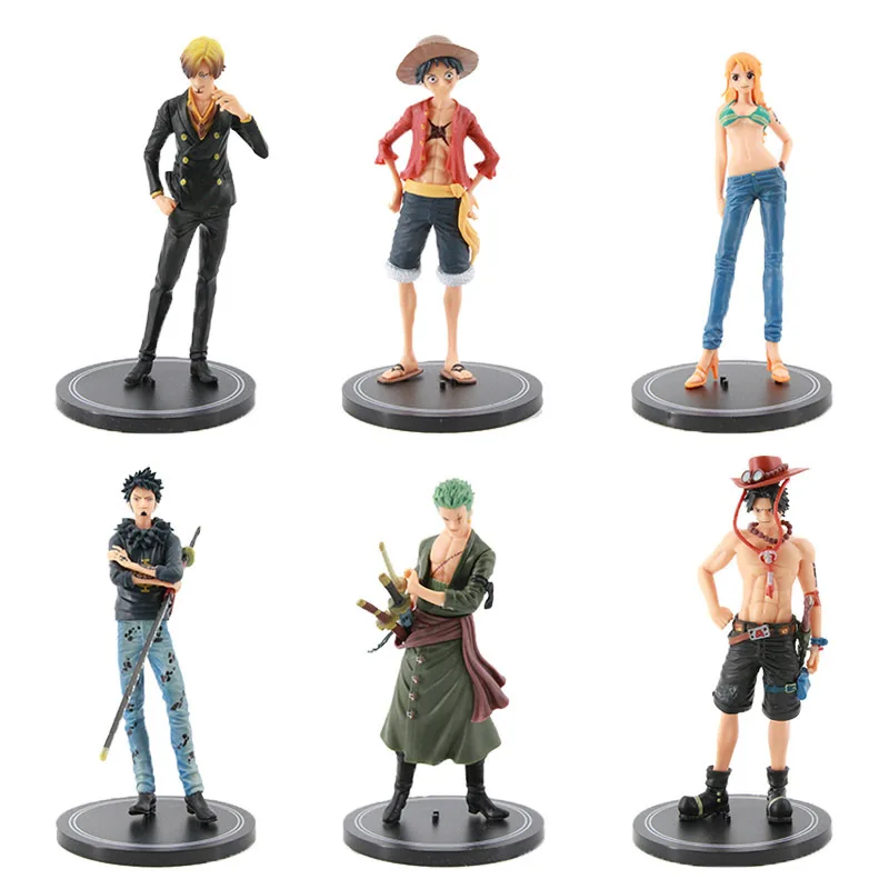 

Король моря 6 реальная жизнь версии пиратской руки Luffy Solon Ace Sanzhi Rona Beauty 18 см модель украшения