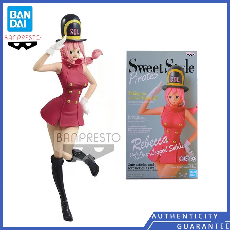 thumbnail image 1 of [En stock] Bandai BANPRESTO ONE PIECE Sweet Style Pirates Rebecca B Figura de acción de anime de dibujos animados Modelo Juguetes Colecciones Adorno, 1 of 4
